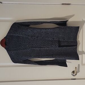 Theory Ribbed Cardigan and Shirt Set